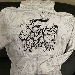 Fox tshirt hoodie